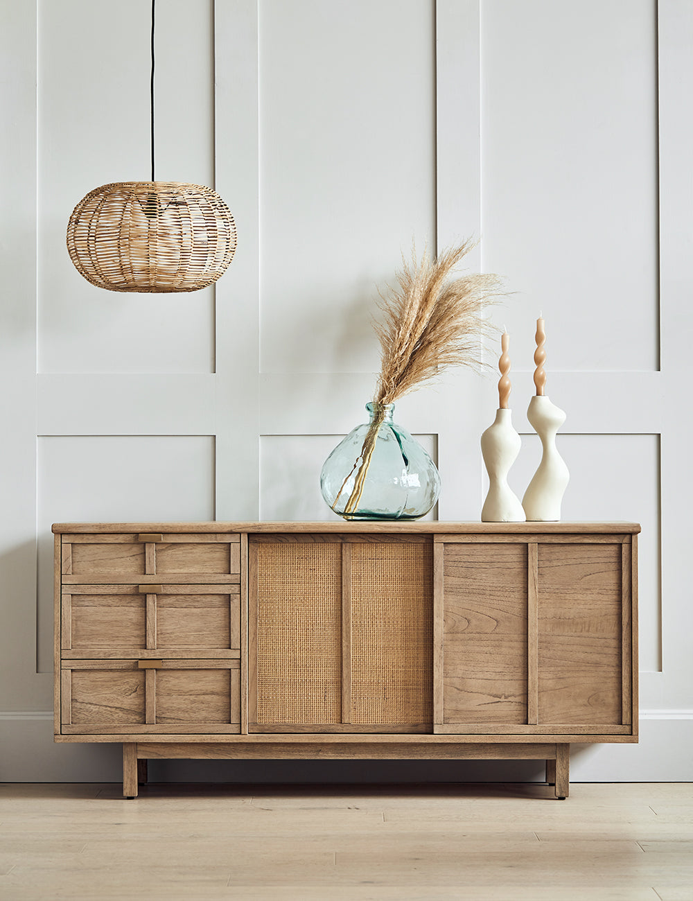 Sapporo Wooden Sideboard