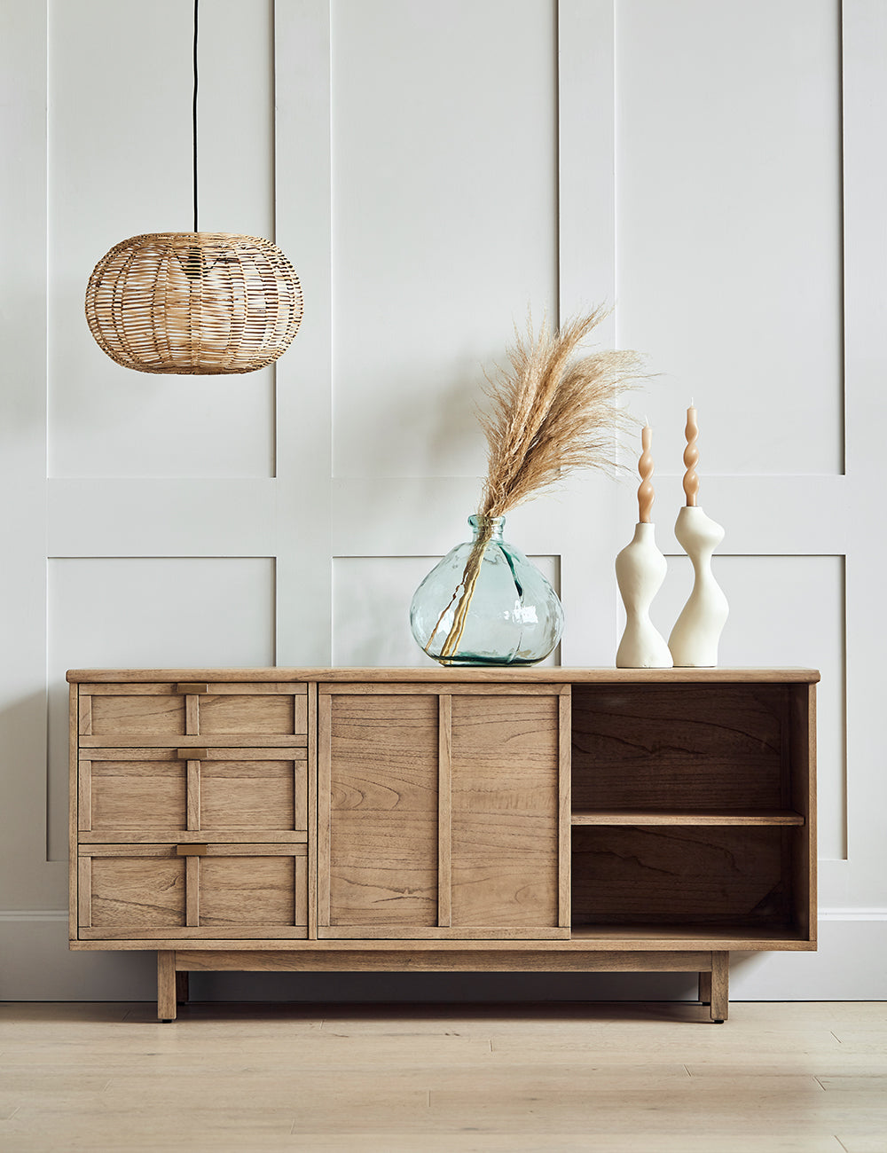 Sapporo Wooden Sideboard