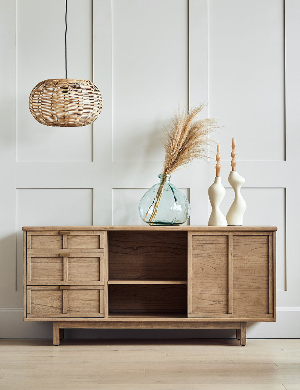 Sapporo Wooden Sideboard