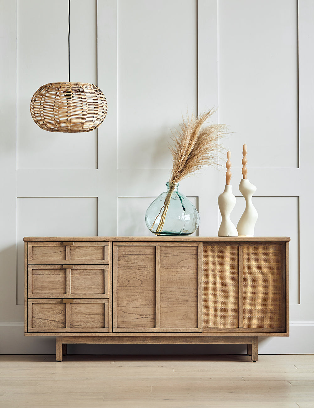 Sapporo Wooden Sideboard