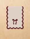 Heritage Scallop Bow Table Runner