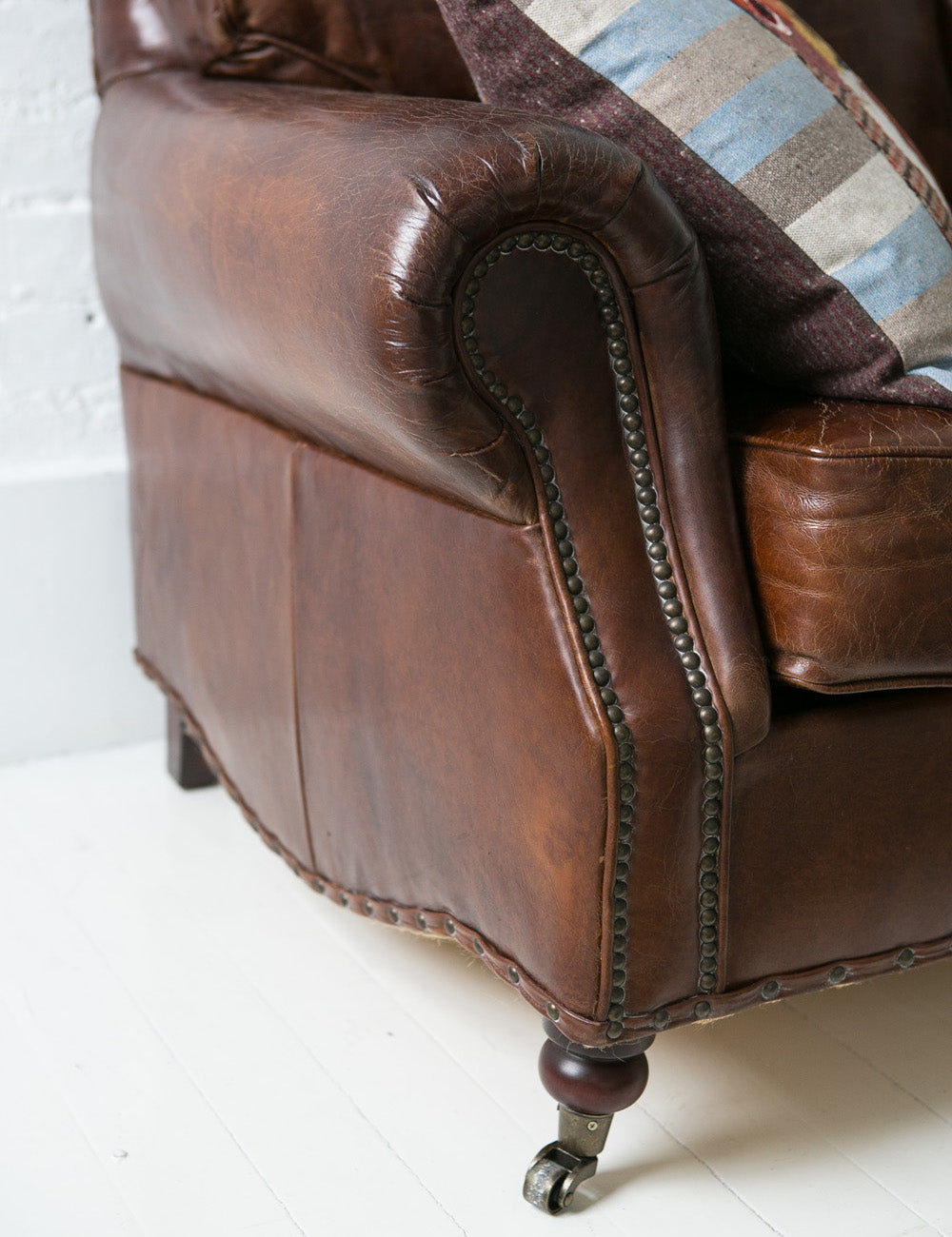 Vintage Leather Sofa - 2 Seater