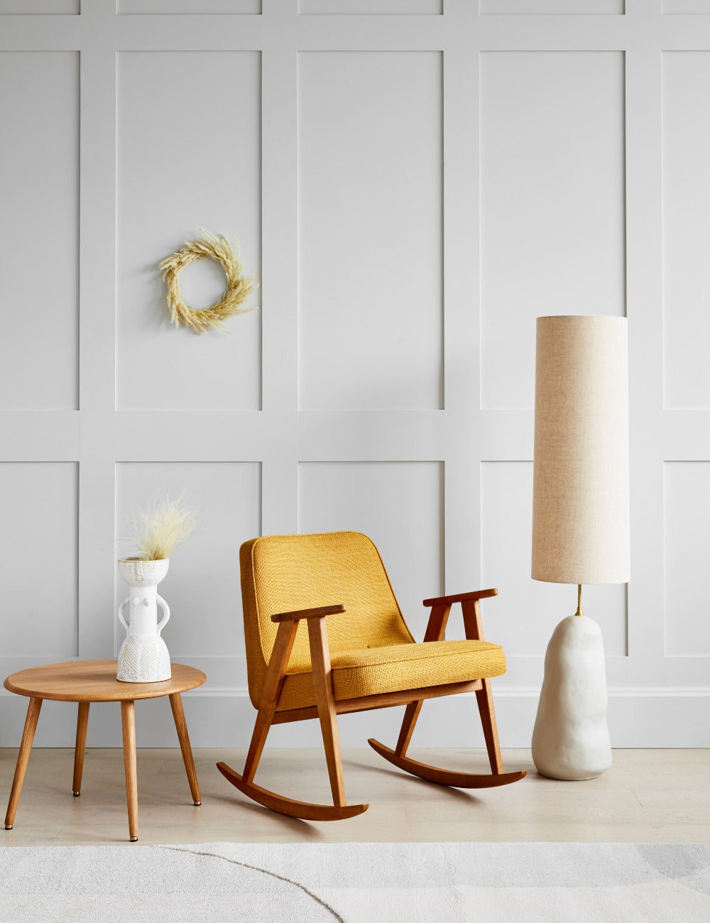 Rose gold rocking chair 2025