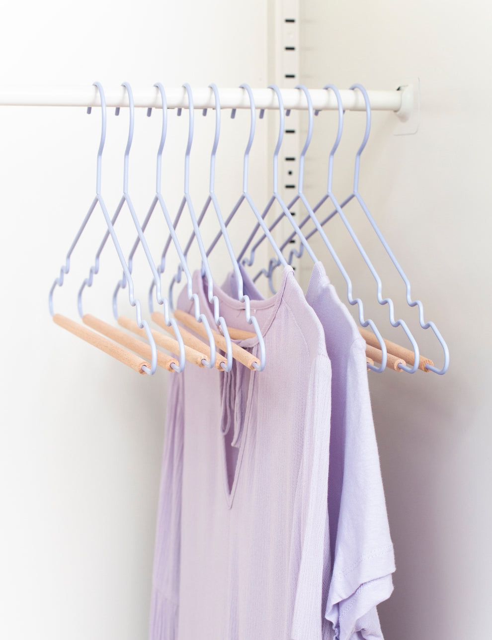Adult Top Hangers in Lilac