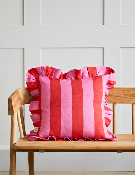 Cerise cushions and throws outlet