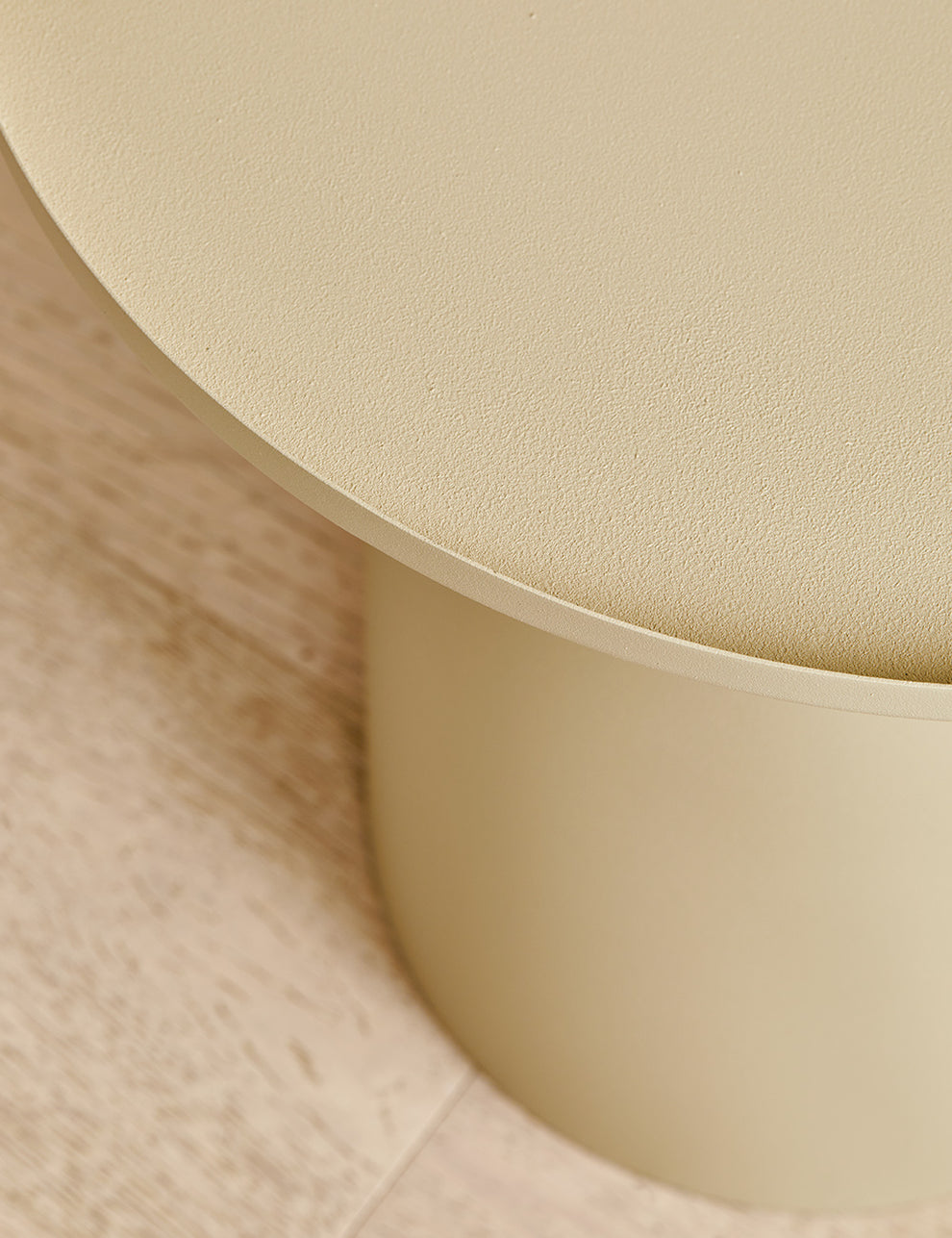 Anna Ivory Round Side Table