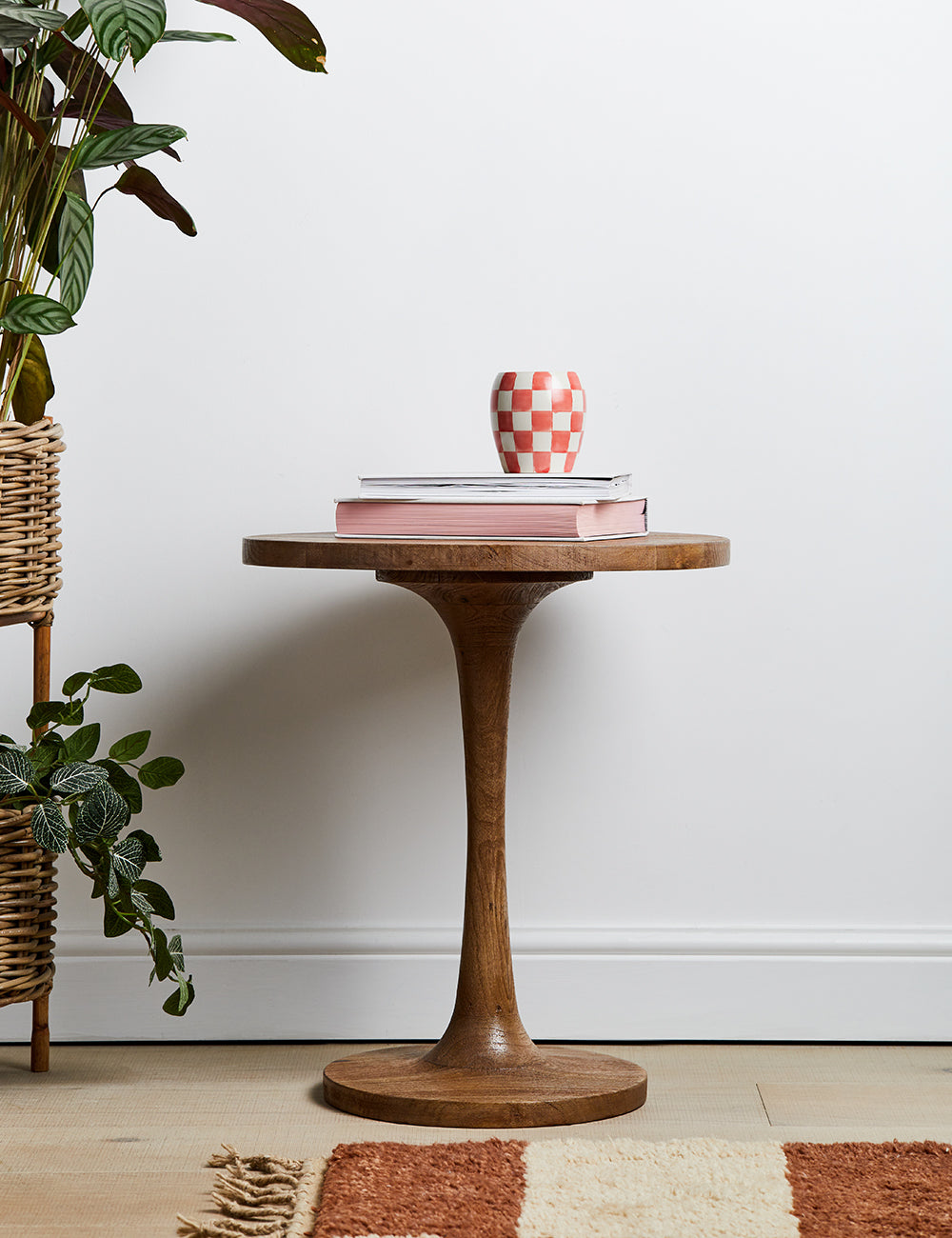 Annabel Mango Wood Side Table
