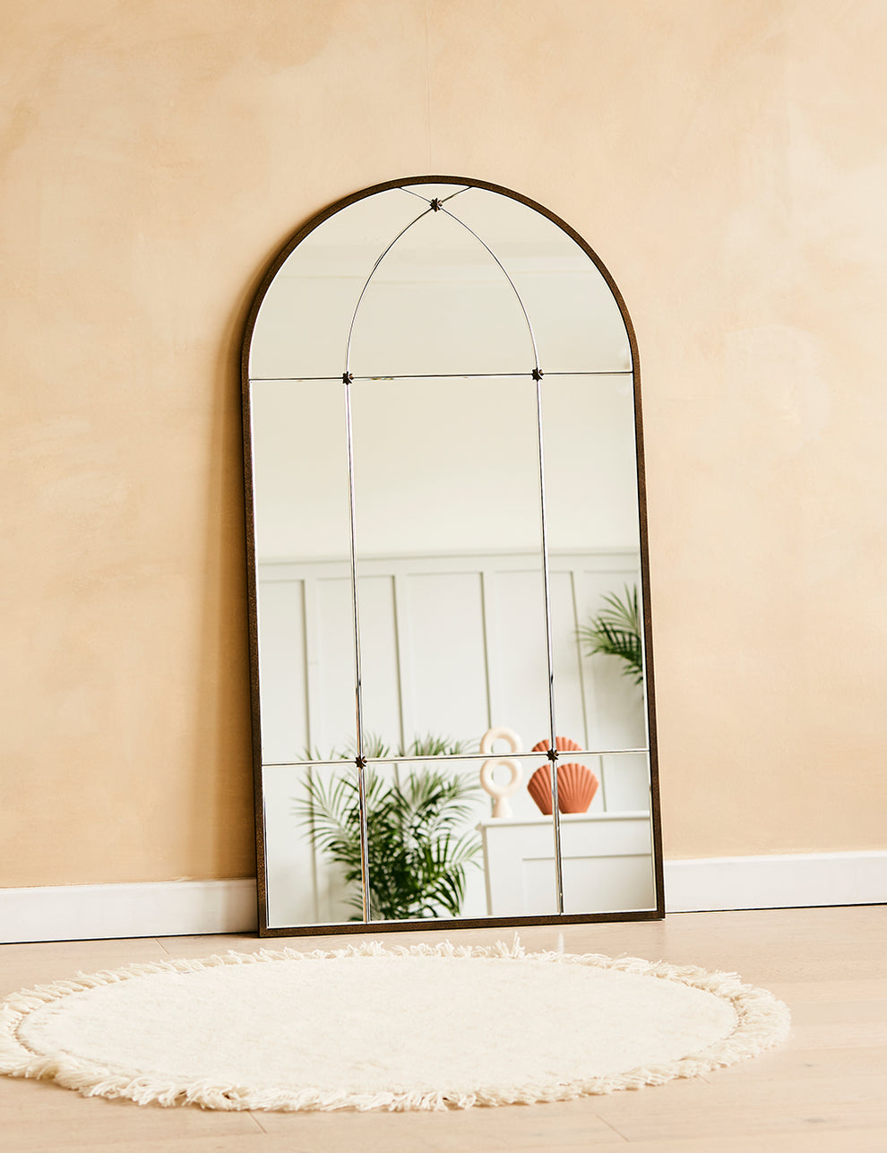 Arch Paned Mirror
