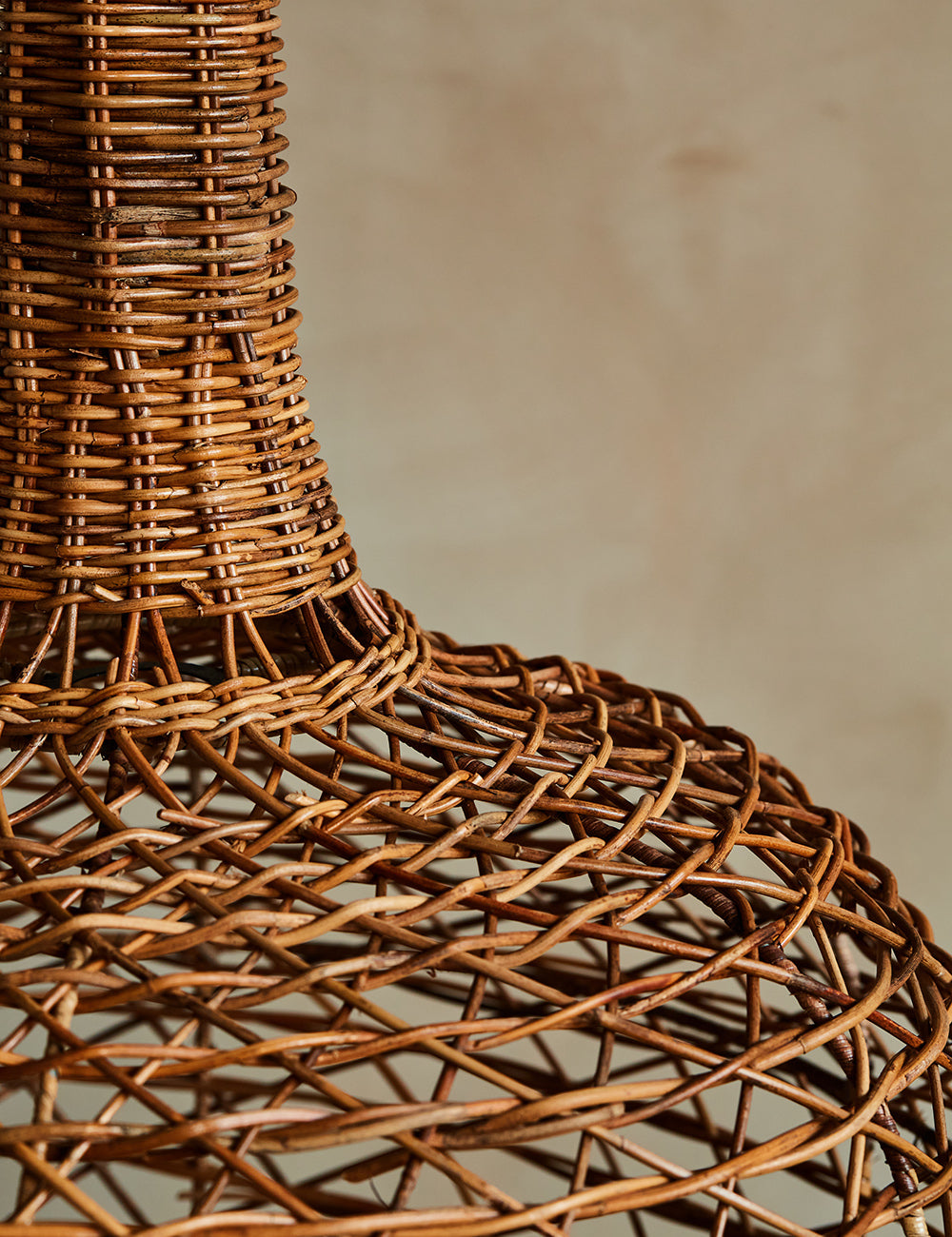 Beru Conical Rattan Lampshade