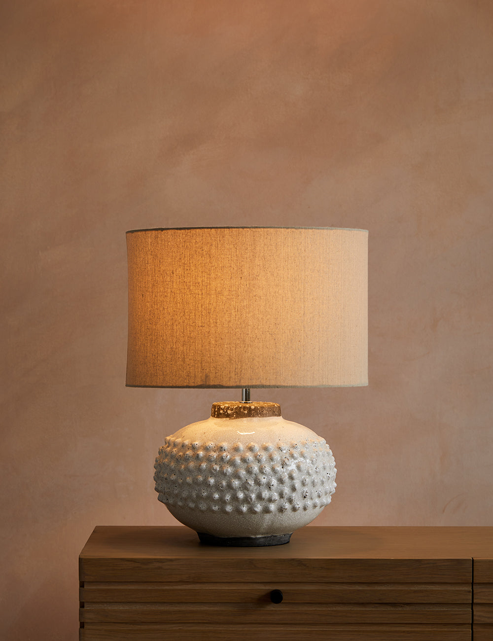 Crackle Table Lamp