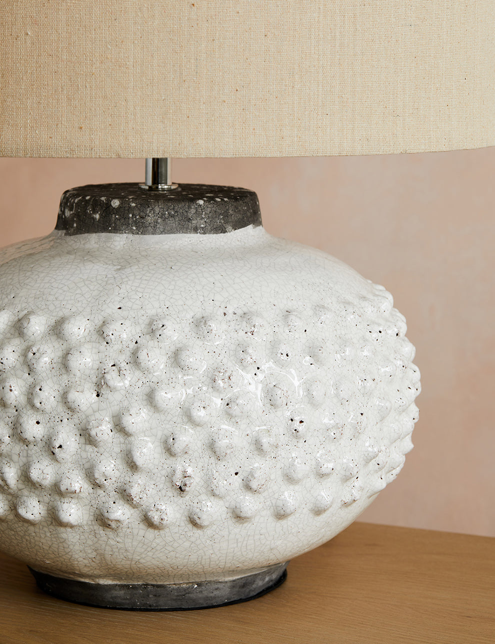 Crackle Table Lamp