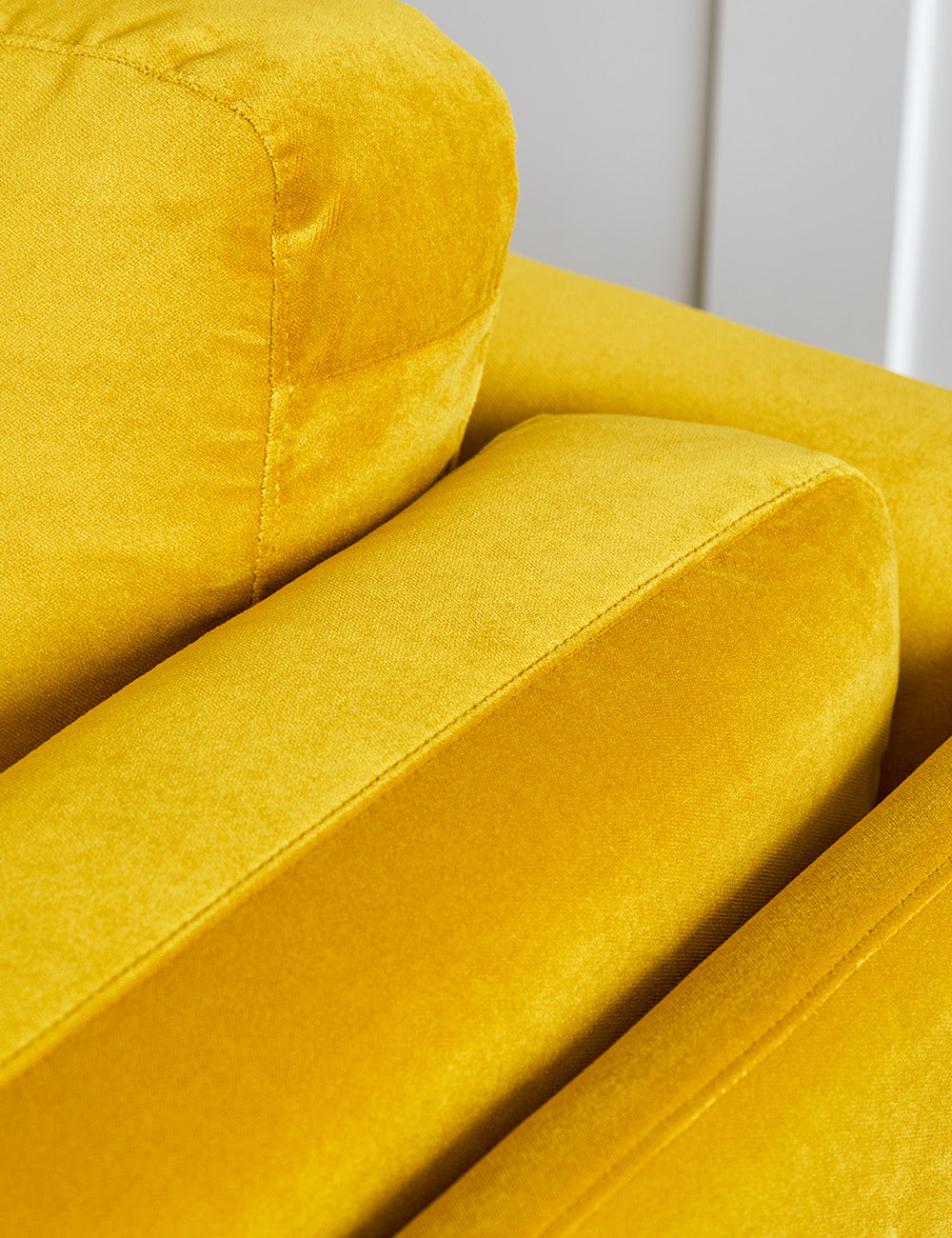 Dulwich Sofa 3 Seater in Clever Velvet Mustard