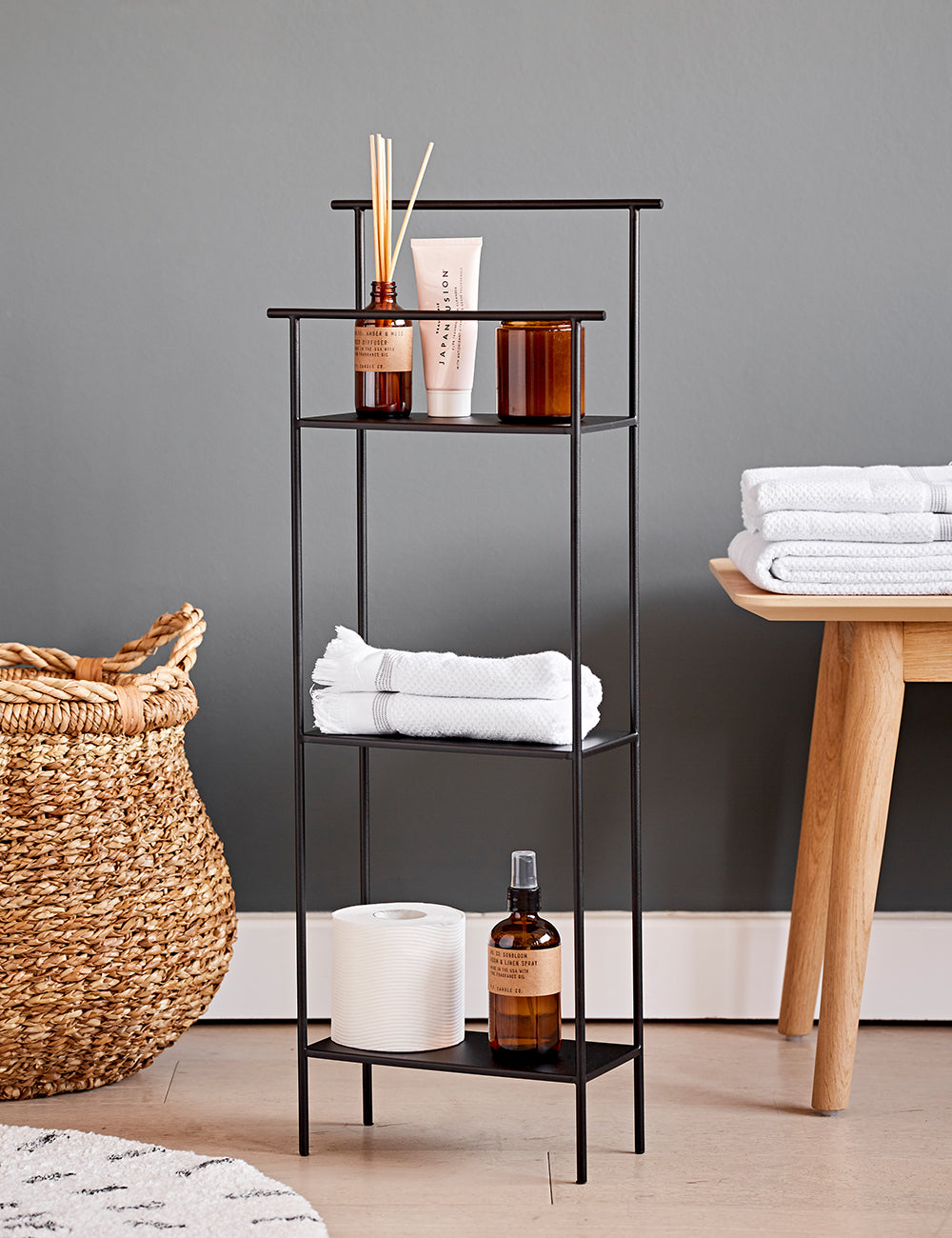 Ferm Living Dora Shelving Unit Black