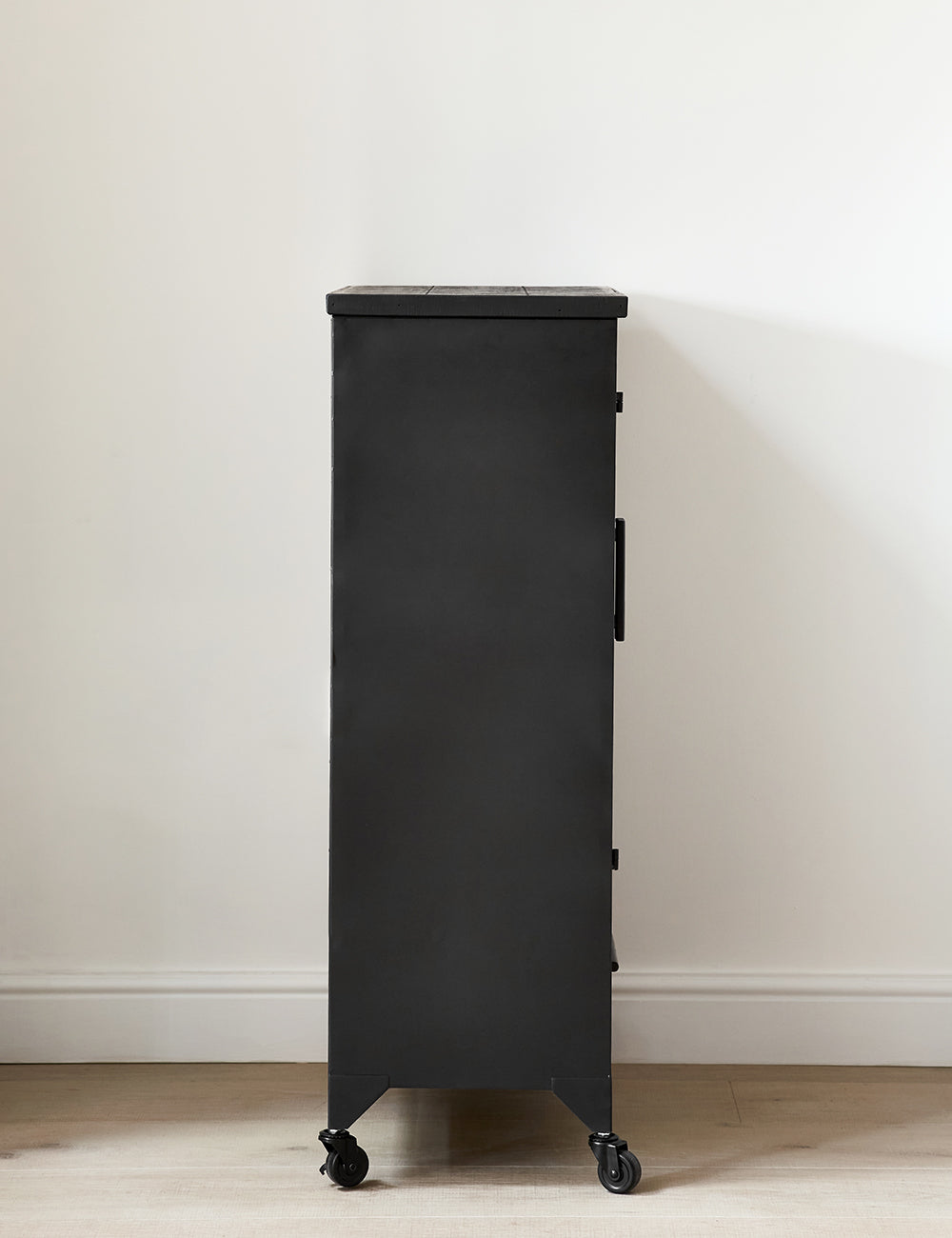 Nikko Small Black Wooden Cabinet