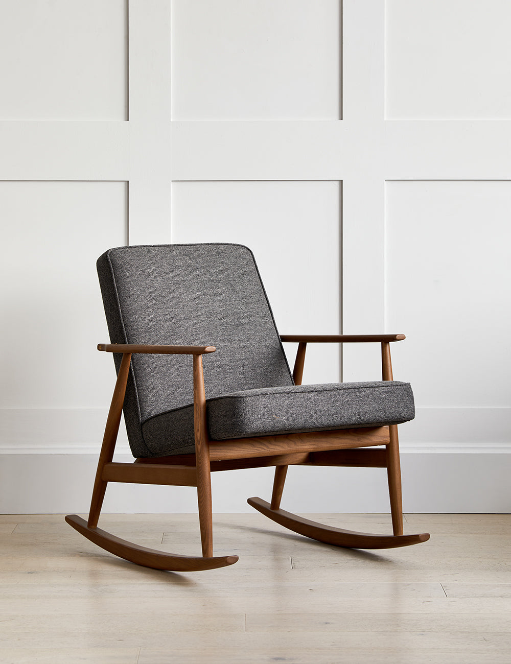 Modern wood store rocking chair