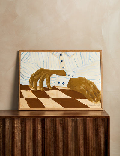 Hanna Peterson 'Light Stripes' Print