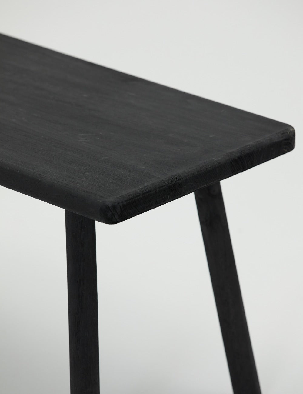 Black online bench wood