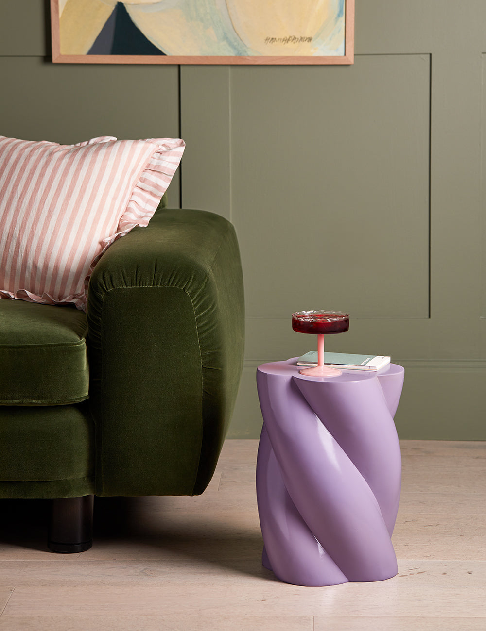 Lavender side table store