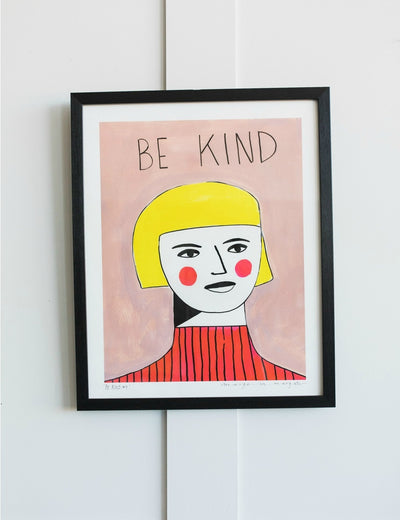 Margo in Margate Exclusive Be Kind Print