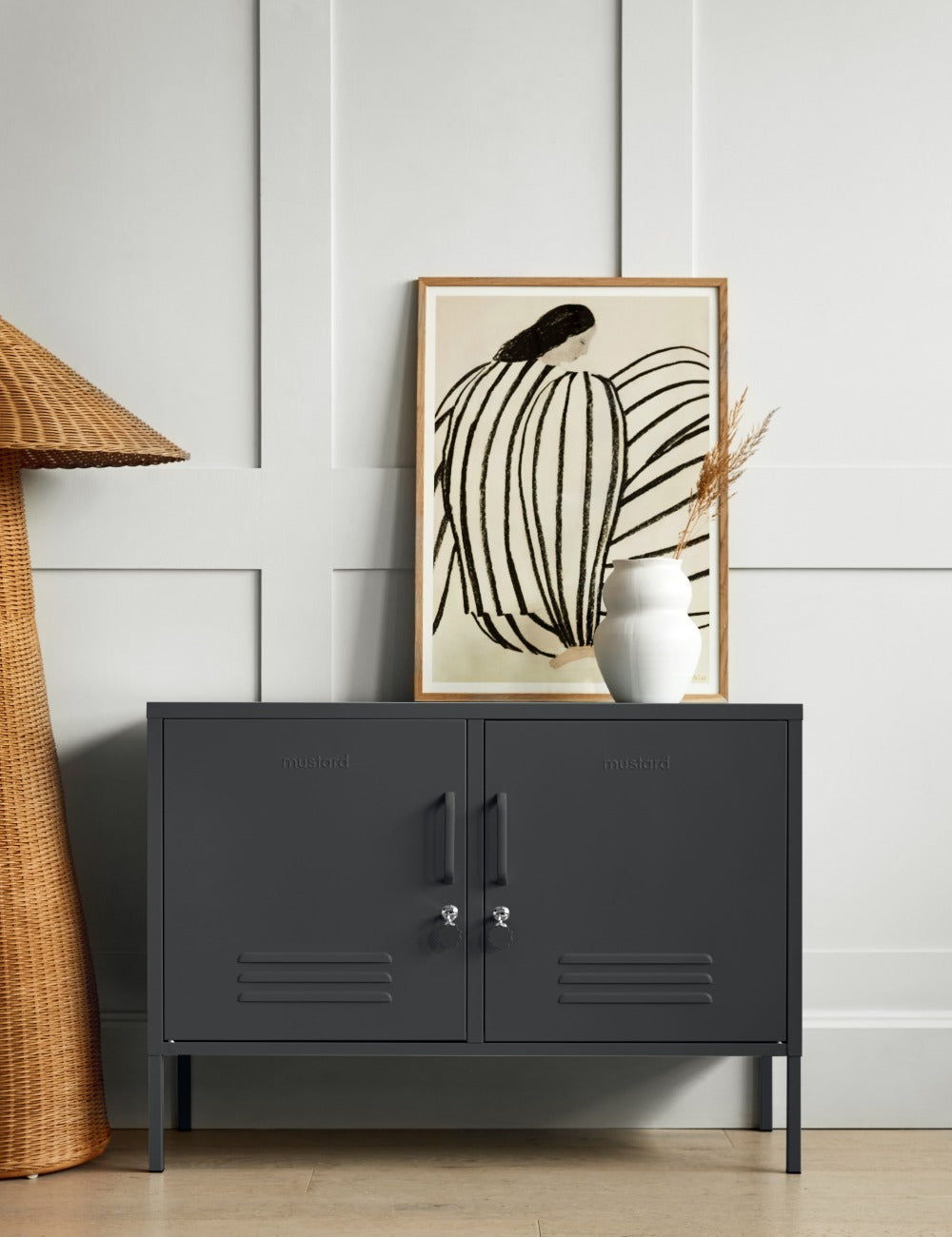 Rose and sale grey sideboard
