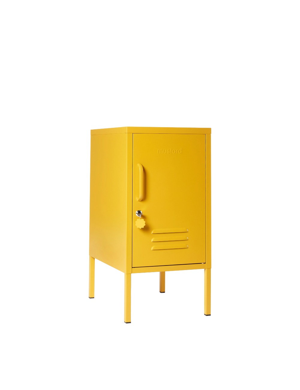 Mustard Made Lockers - The Shorty Short Locker Right Hand Opening - Mustard Yellow Angled