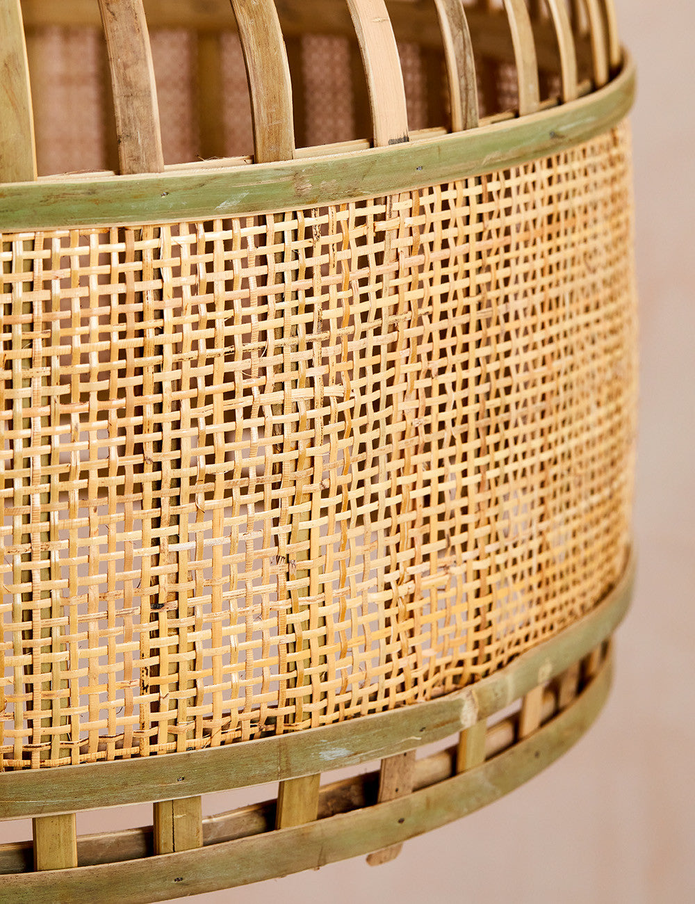 Natural Bamboo Pendant Light