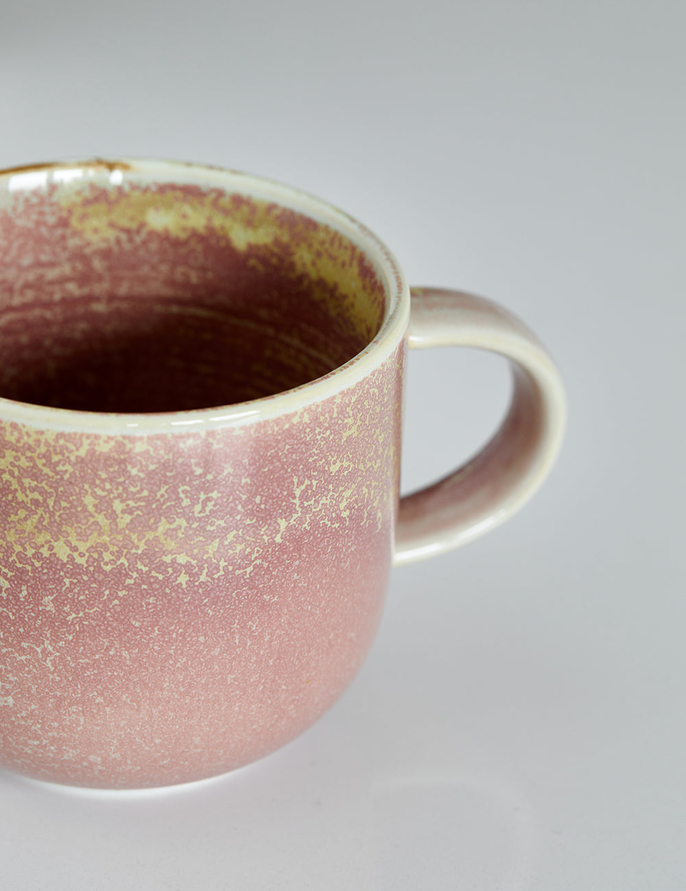 Pale Pink Rustic Porcelain Mug
