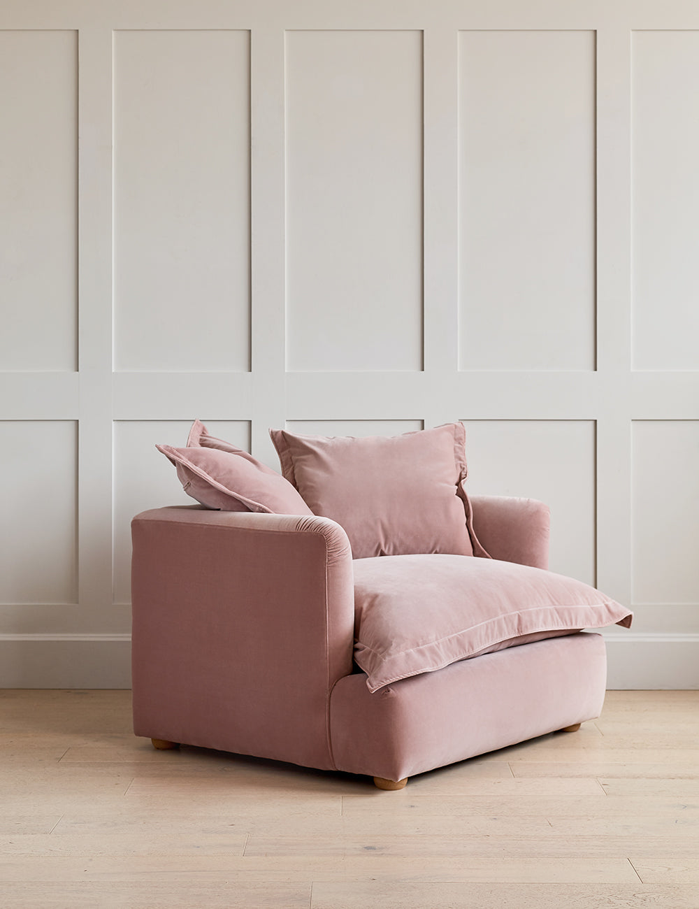 Dusty rose loveseat hotsell