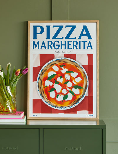 Pizza Margherita Print