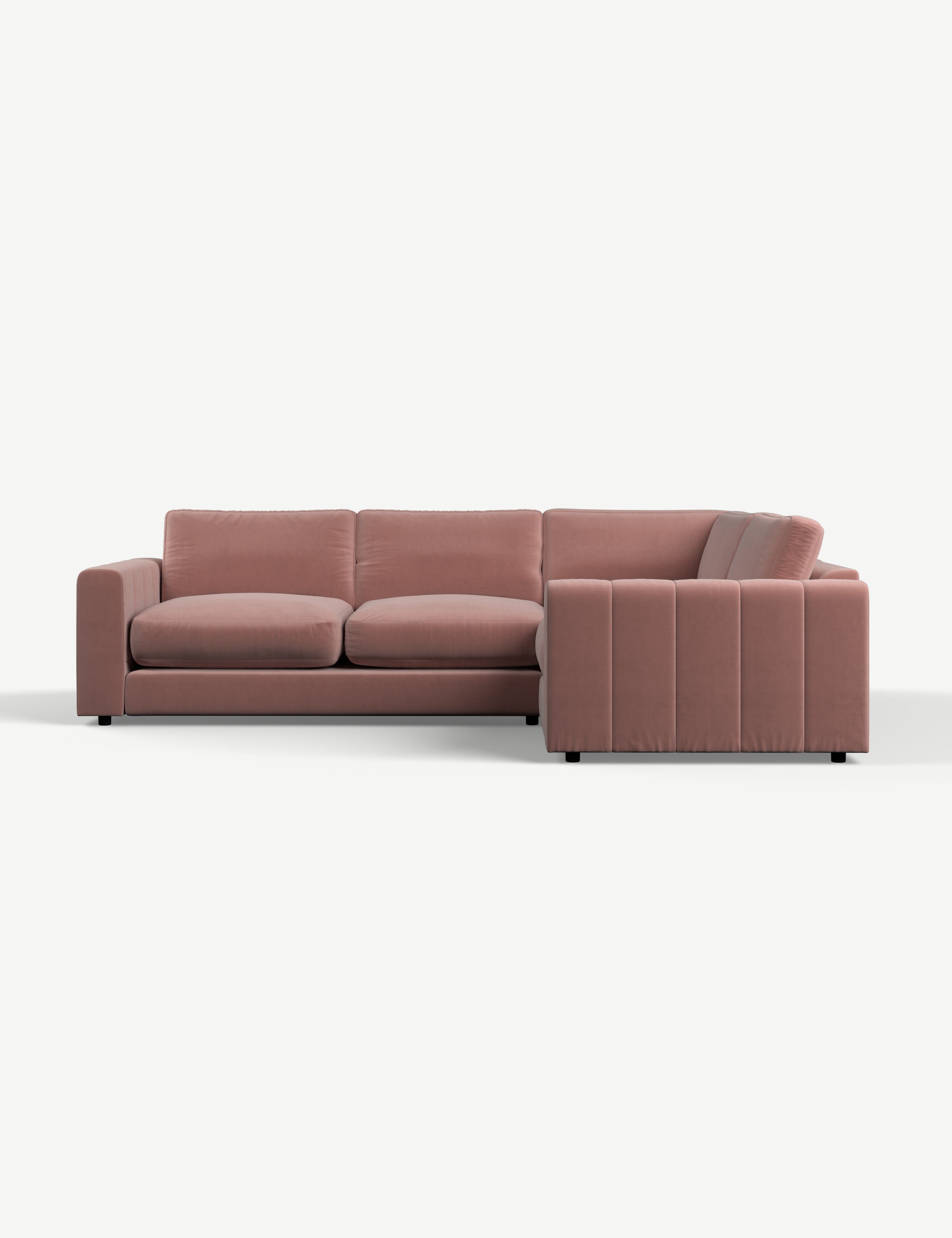 Rowan Corner Sofa Rose Grey Made To Order Furniture Rose and