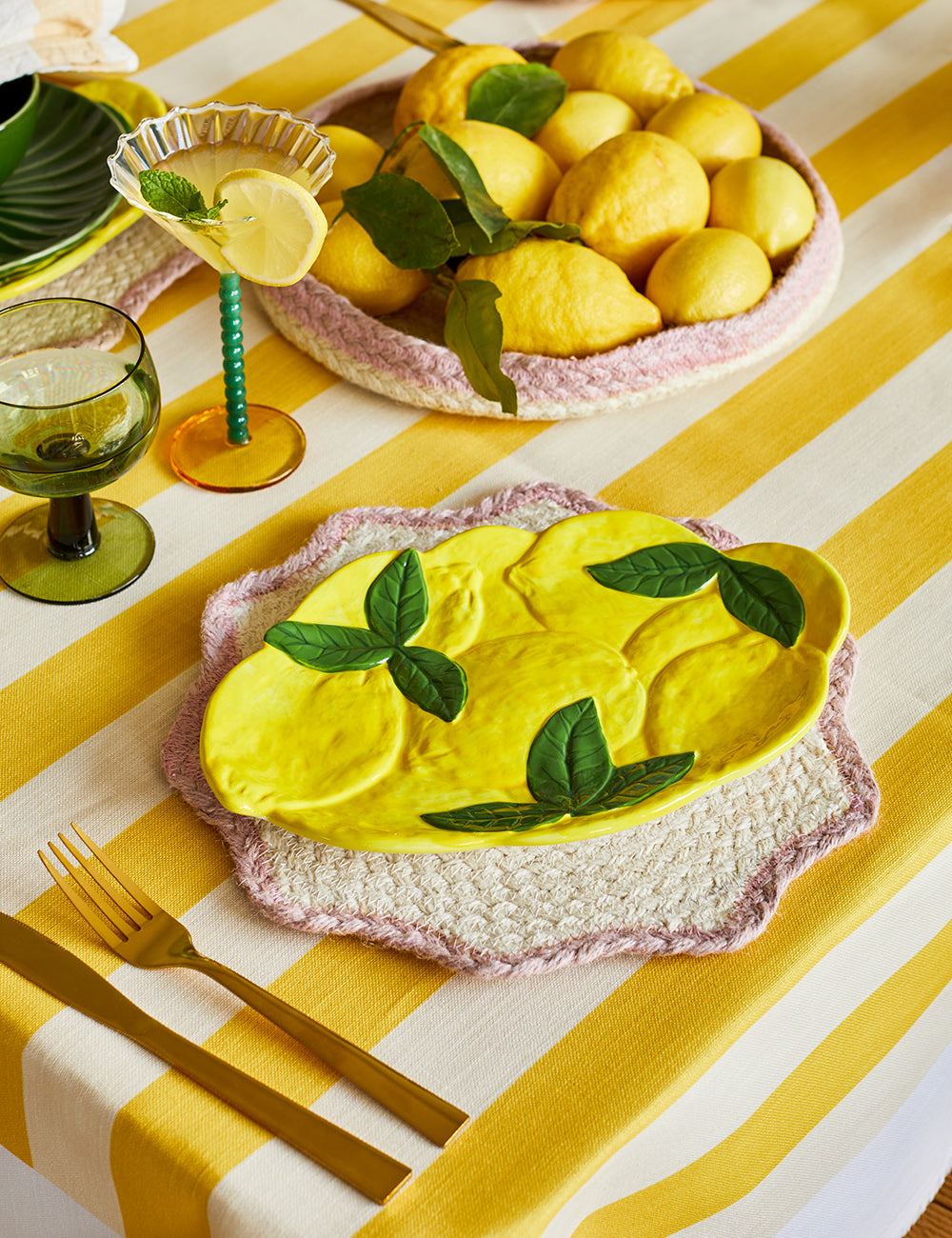 Sicilian Lemons Plate