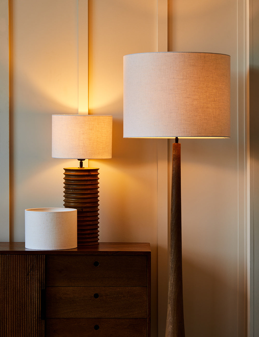 White linen light shade cheap